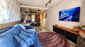 Dúplex Luxo com Piscina Aquecida, Lareira e Wifi